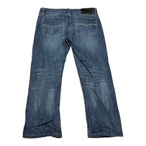 Rock & Roll Cowboy Cotton Blend Revolver Straight Jeans Men's 38x30 (Fits 37x27)